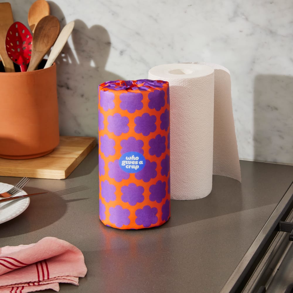 100% Recycled Paper Towels - 12 Rolls